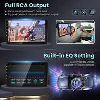 Hikity pour Honda CRV 2007-2011 9 "8 Core 4 + 64G Android Autoradio stéréo 4G LTE/Carplay/Android Auto/GPS/WiFi/DSP/360 Caméra