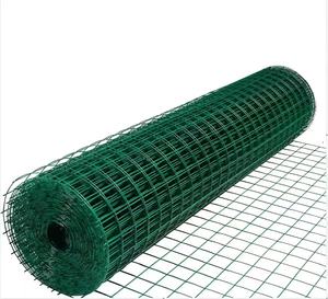 Rollos de Malla de Alambre Soldada Galvanizada por Inmersión en Caliente, Altamente Resistente a la Oxidación, con Recubrimiento de PVC Verde para Construcción - Product Image 2
