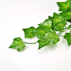 Feuilles <span class=keywords><strong>de</strong></span> lierre artificielles en gros, plantes grimpantes suspendues, guirlandes <span class=keywords><strong>de</strong></span> feuilles pour Noël, mariage, fête, décoration murale <span class=keywords><strong>de</strong></span> jardin - Product Image 3