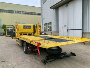 Camion de barrière à fond plat automatique Foton 4*2 bons prix véhicules de sauvetage dépanneuse remorques de <span class=keywords><strong>voiture</strong></span> bon marché - Product Image 6