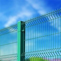 Panel de Malla de Alambre Soldada Curvada en V 3D de Acero Galvanizado de Alta Calidad con Revestimiento de PVC para Cercas de Jardín con Servicio de Modelado 3D