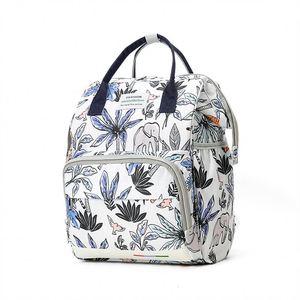 Fashion Printed Mommy <b>Backpack</b> <b>Large</b> Capacity Baby Diaper Bags - Product Image 6