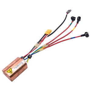 Faisceau de câbles d'alimentation XT90 pour véhicule électrique personnalisé, conducteur en cuivre 12V, isolation en PVC, connecteur de câblage automobile - Product Image 1