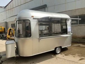 Boîte de présentation en acier inoxydable pour crêpes, frites, hot-dogs, pizzas, café, glaces, vente de <span class=keywords><strong>cuisine</strong></span>, grillades, camion de nourriture mobile - Product Image 5
