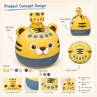 Appareil d'histoirailogie compatible NFC pour enfants, jouet éducatif d'apprentissage