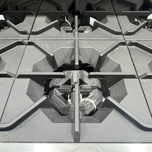 Cuisinière professionnelle en acier inoxydable, 10 brûleurs, haute puissance, cuisinière à <span class=keywords><strong>gaz</strong></span> avec <span class=keywords><strong>four</strong></span> à convection - Product Image 5