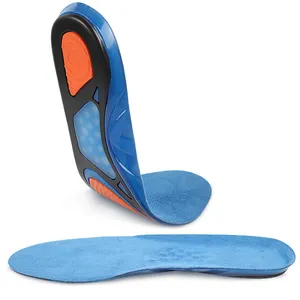 Самые продаваемые спортивные и Удобные стельки Melenlt для бега, амортизирующие полноразмерные гелевые стельки из ТПЭ для обуви для мужчин