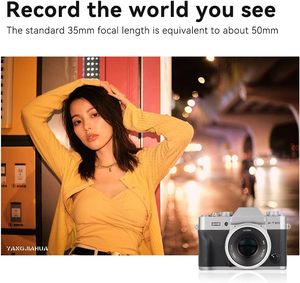 7artisans 35มม.F1.4 Mark II APS-Cคู่มือโฟกัสPrimeเลนส์ขนาดใหญ่รูรับแสงกับกล้องFuji <span class=keywords><strong>X</strong></span>-A1 <span class=keywords><strong>X</strong></span>-A10 <span class=keywords><strong>X</strong></span>-<span class=keywords><strong>A2</strong></span> <span class=keywords><strong>X</strong></span>-A3 A-at - Product Image 4