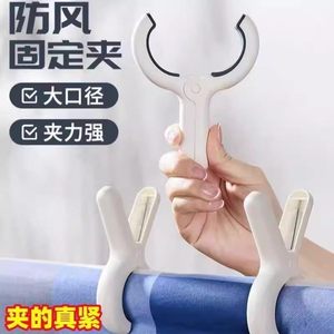 Strong Windproof Clothespins Large <b>Plastic</b> Drying Clips For Quilts <b>Sheets</b> Hook Type Durable 100pcs - Product Image 3