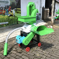 Offre Spéciale : Machine à Hacher le Fourrage, Broyeur d'Ensilage, Coupe-Herbe, Moulin à Grains, Hacheuse de Fourrage avec Souffleur pour la Transformation des Aliments Animaux