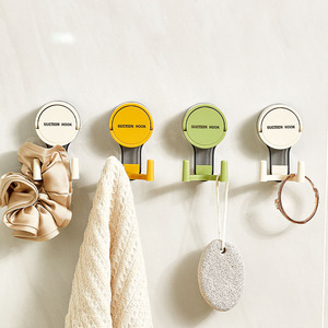Dual-head Reusable Removable Waterproof Shower Clothes Suction Cup <strong>Hook</strong> Bathroom <strong>Kitchen</strong> Wall Mount Vacuum <strong>Hooks</strong> - Product Image 6