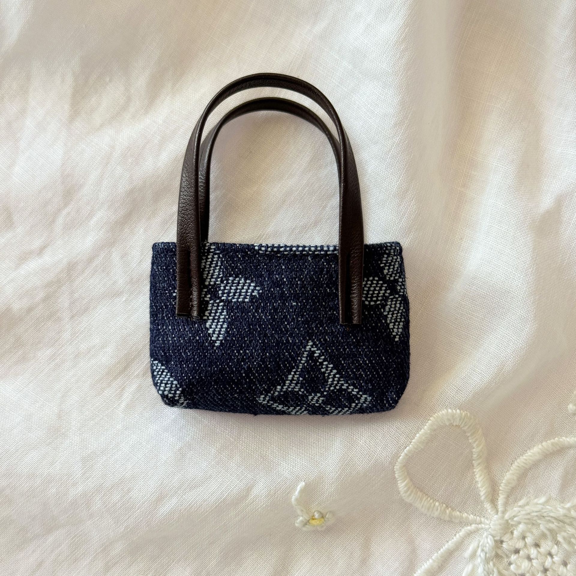 Sac à main LV de grande marque (bleu foncé) - 10~17cm applicable