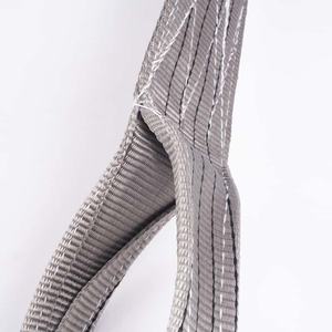 カスタマイズ1 "1.5" 2 "3" 4 "エンドレスポリエステルフラットアイリフティングスリングロープヘビーデューティクレーンリフティングベルト - Product Image 5