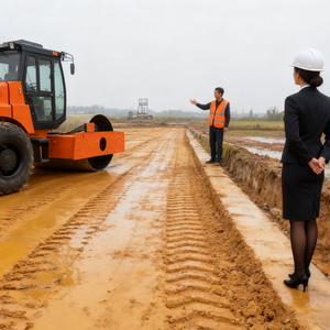 Rodillo de carretera de hormigón para montar equipo de construcción de carretera de 1 tonelada de alta eficiencia - Product Image 3