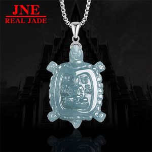 Pendentifs en <span class=keywords><strong>Jade</strong></span> Naturel <span class=keywords><strong>de</strong></span> Type Émeraude Bleue, Dragon d'Eau, Po Liu Cai, Tortue, Amulette, Asie du Sud-Est, <span class=keywords><strong>Thaïlande</strong></span>, <span class=keywords><strong>Bouddha</strong></span>, pour Hommes et Femmes - Product Image 2
