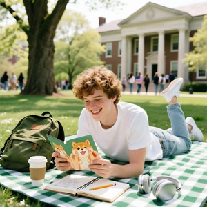 Funda Personalizada con Estampado de Animales para Kindle Paperwhite 6, 5, 12.ª y 11.ª Generación, con Imán Fuerte en la Parte Posterior, para Estudiantes - Product Image 3