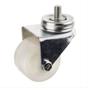 Roulettes de meubles en polypropylène <span class=keywords><strong>roue</strong></span> unique pivotante avec essieu en acier - Product Image 4
