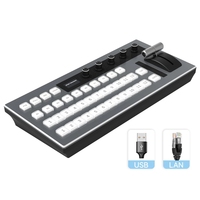 Panneau de commande de commutateur vidéo TYST VMix TV-1800VB, panneau d'enregistrement vidéo 12 canaux pour la diffusion TV en direct