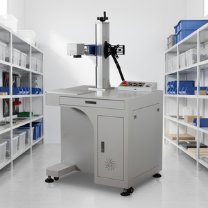 Meilleure Nouvelle Machine de Marquage Laser Fibre à Refroidissement par Air 30W/50W pour Gravure Métal/Aluminium MAX JPT <span class=keywords><strong>Rayous</strong></span>, Prise en Charge DXF/BMP/PLT - Product Image 1