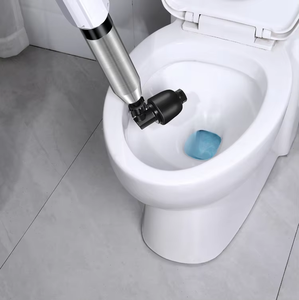 Déboucheur de toilettes écologique en acier inoxydable Déboucheur de drain Snack Air Blaster Plunger - Product Image 4