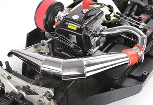 ROFUN BAHA WLT Camioneta Todoterreno a Gasolina 4WD 1/<span class=keywords><strong>5</strong></span> con Motor de 36CC, Chasis de Aluminio Metálico, Aleación de Acero, Gasolina, RC <span class=keywords><strong>Nitro</strong></span>, 4X4 - Product Image 5