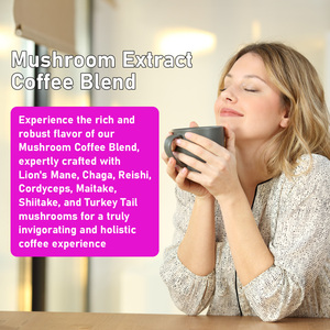 Oem Mushroom Coffee Powder Support Custom Reishi Mushroom <b>Supplement</b> Mushroom Improves Focus Alertness Coffee - Product Image 5