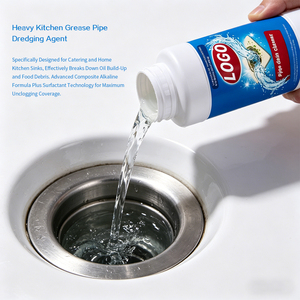 Potente Limpiador Líquido para Desagües, Elimina la Grasa y los Obstrucciones Difíciles en Inodoros, Lavabos, Desagües de Piso y Tuberías de Cocina, Eliminando los Malos Olores - Product Image 2