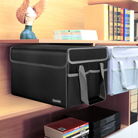 YIHUAXING Sac de rangement de documents en cuir de grande capacité étanche A4 classeur organisateur pochette de voyage avec des fonctionnalités pratiques