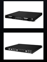 Amplificateur de puissance professionnel MALOX K4800 4 canaux classe D 1U en métal 800Wx4 pour son surround Impédance 4/8/2 Ohm