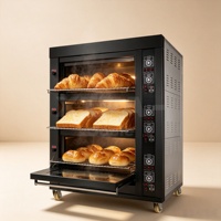 Four à convection industriel commercial électrique avec rôtissoire pour boulangerie et cuisine