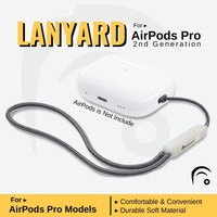 AirPods Pro model AirPods Pro, tali penyandang genggam generasi ke-2 untuk luar ruangan, mudah dibawa