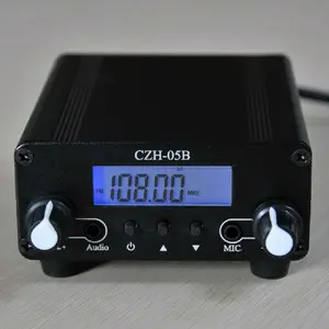 Modo doppio TR508 dell'amplificatore domestico del Campus di frequenza 76-100 Mhz della stazione di trasmissione Radio del trasmettitore FM di PLL CZE-05B 500mW/108 mW
