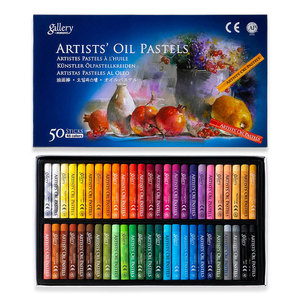 Économie Pastels à l'huile MOPS 50 25 12 couleurs Academic Vibrant Crayons MUNGYO Safe Kids Art Student Bulk School Supplies - Product Image 6