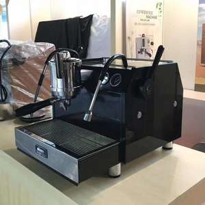 Bomba giratoria de doble <span class=keywords><strong>caldera</strong></span> italiana de alta calidad, máquina de café profesional Espresso comercial semiautomática para el hogar, - Product Image 3