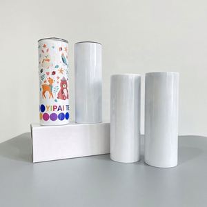 Nouveau style de gobelet isotherme à sublimation vierge, en forme de L, à angle droit, à bord plat, mince et droit - Product Image 4