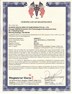 Cotone organico all'ingrosso igiene femminile marchio OEM assorbenti igienici da donna scatole regalo doganali - Product Image 6