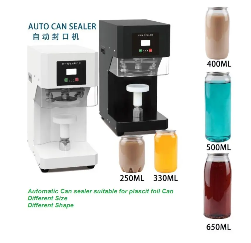 Pequena seladora em máquina de selagem, para chá bolha enchimento de vidro plástico pote de suco de água pode selar a máquina de vedação preço