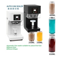 Petite machine à sceller les boîtes de conserve pour le remplissage de thé à bulles, machine à sceller les bocaux en plastique, en verre, pour soda, eau, jus, prix de la machine à sceller les boîtes de conserve