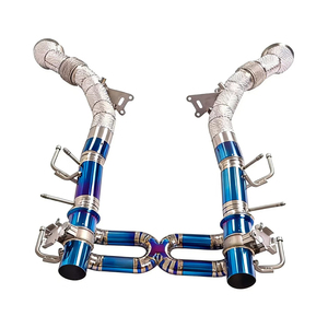 Système d'échappement en titane sans catalyseur GDR avec soupapes pour Ferrari SF90 3.9T V8 2019-2024 Haute performance Directement de l'usine - Product Image 1