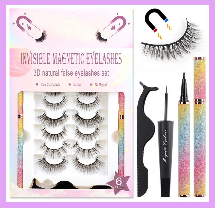 Invisible magnet eyelash box1