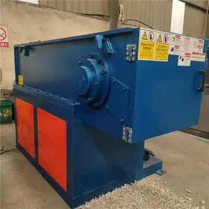 Powerful Less Dust Plastic Lump Thin Sheet Iron Waste Cable Copper Wire Shredder With Hydraulic