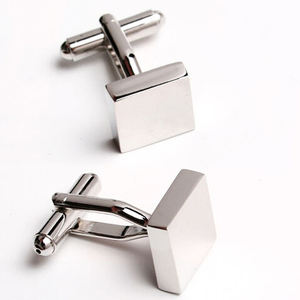 真ちゅうスクエアカフス新品到着高品質 - Product Image 2