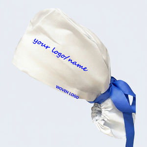 Cuffie Chirurgiche Stampate con Fodera in Raso per Donne Infermiere Medici con Capelli Lunghi Dentisti Protezione per la Testa - Product Image 2