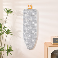 Planche à repasser pliante en acier avec support pour fer à repasser, idéale pour hôtels, compatible OEM/ODM