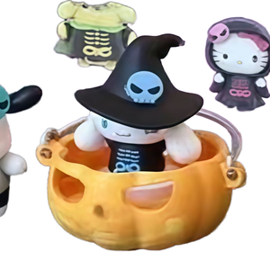 Producto Nuevo Auténtico, Serie Sanrio Family Wansheng Mischief Night, Caja Ciega Hecha a Mano, Adorno <span class=keywords><strong>de</strong></span> PVC <span class=keywords><strong>de</strong></span> Perro Yugui, Regalo - Product Image 4