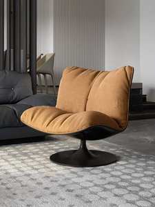 Fauteuil de loisirs individuel Baxter italien de style Marilyn, pivotant, pour salon et balcon - Product Image 6
