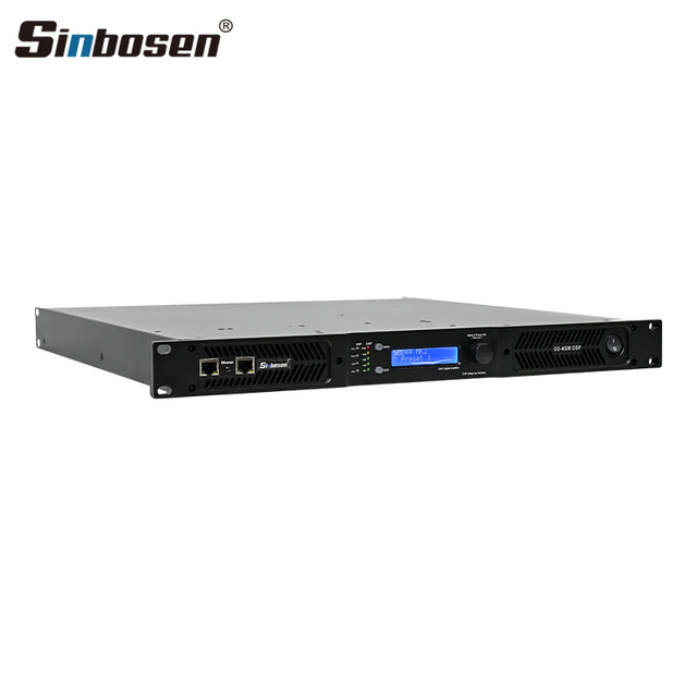D2-4500 Power amplifier professional mini 1u size 4 channel dsp amplifier for touring application