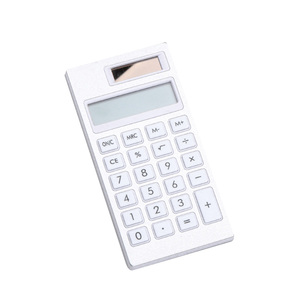 Calculatrice solaire personnalisée, mini calculatrice de poche pour étudiants, portable, promotionnelle, ultra-fine - Product Image 2