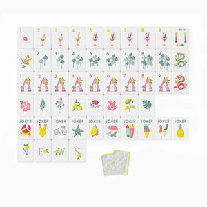Jeu de Mahjong américain personnalisé fabriqué en Chine, 160 pièces, tuiles en acrylique, jeu de Mahjong portable pour les fêtes - Product Image 5