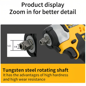 <span class=keywords><strong>Clé</strong></span> à chocs sans fil OEM, outil électrique sans fil pour batterie <span class=keywords><strong>Dewalt</strong></span> 20V, réparation automobile, décoration, <span class=keywords><strong>clé</strong></span> dynamométrique 400 Nm - Product Image 6